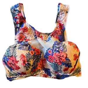 Victoria’s Secret Pink Lace Floral Bralette X-Small